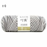 8 Strands Of Gradient Milk Cotton Wool Hand-knitted Medium Thick - Minihomy