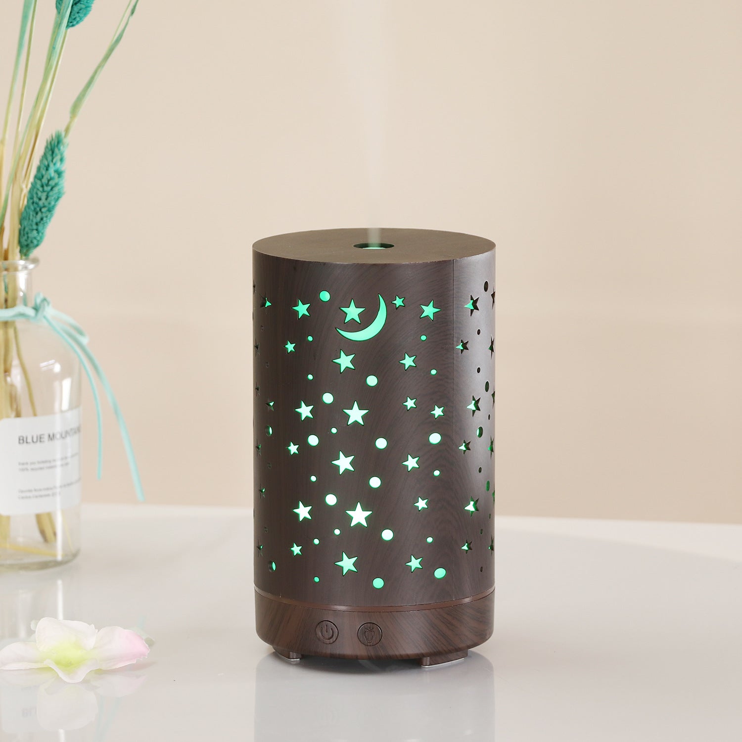 Hollow Aroma Diffuser Ultrasonic Atomizer Household Humidifier - Minihomy