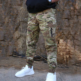 Men's Slim Leggings Army Camouflage Pants - Minihomy