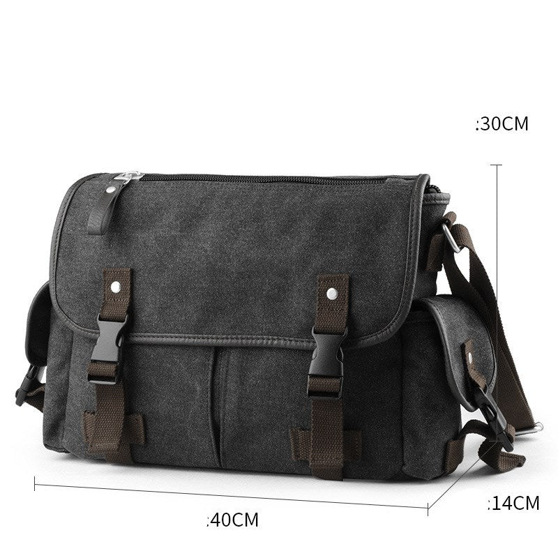 Messenger Bag Trendy Casual Student School Bag - Minihomy