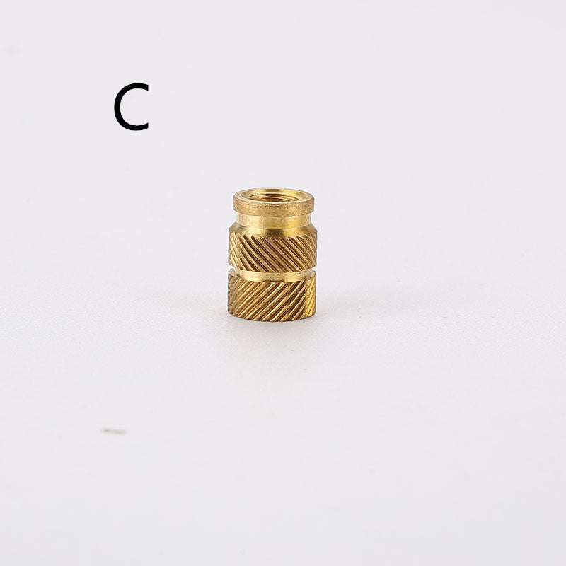 M2 Outer Diameter 3.8 and 4.0 Copper Nut Hot Melt Nut - Minihomy