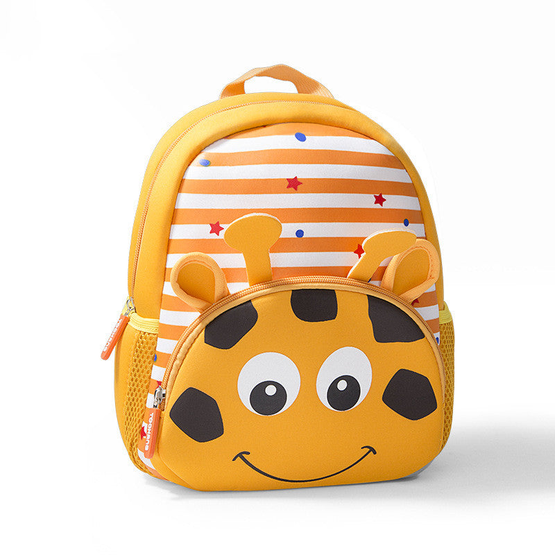 Children's School Bag Kindergarten School Bag Neoprene Cartoon Backpack - Minihomy