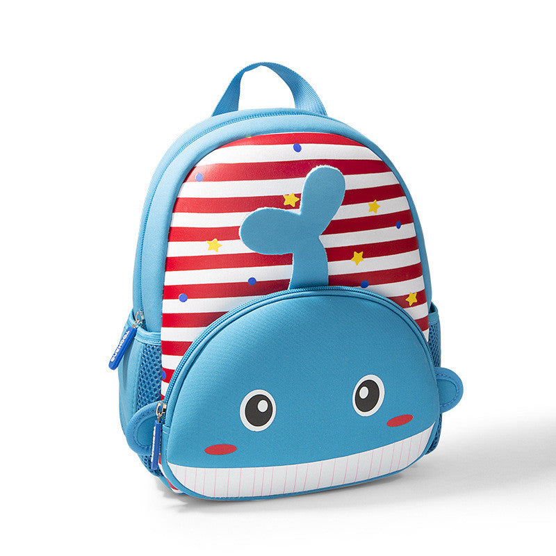 Children's School Bag Kindergarten School Bag Neoprene Cartoon Backpack - Minihomy