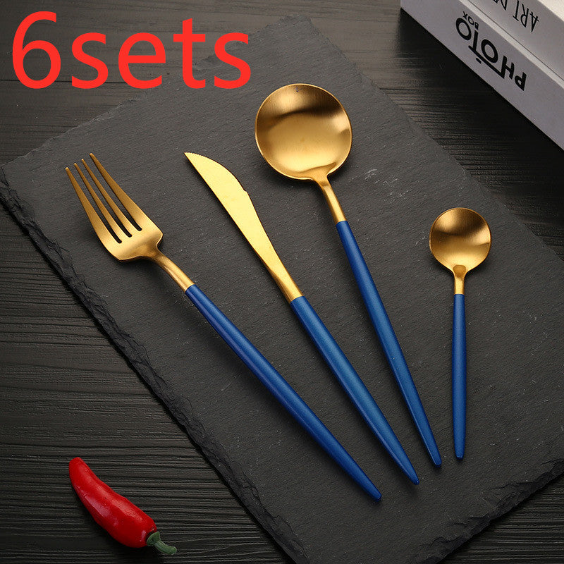 Stainless Steel Knife And Fork Set