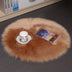 Hair Plush Carpet Floor Mats Household Floor Mats  Wool Round Bedroom Carpets - Minihomy