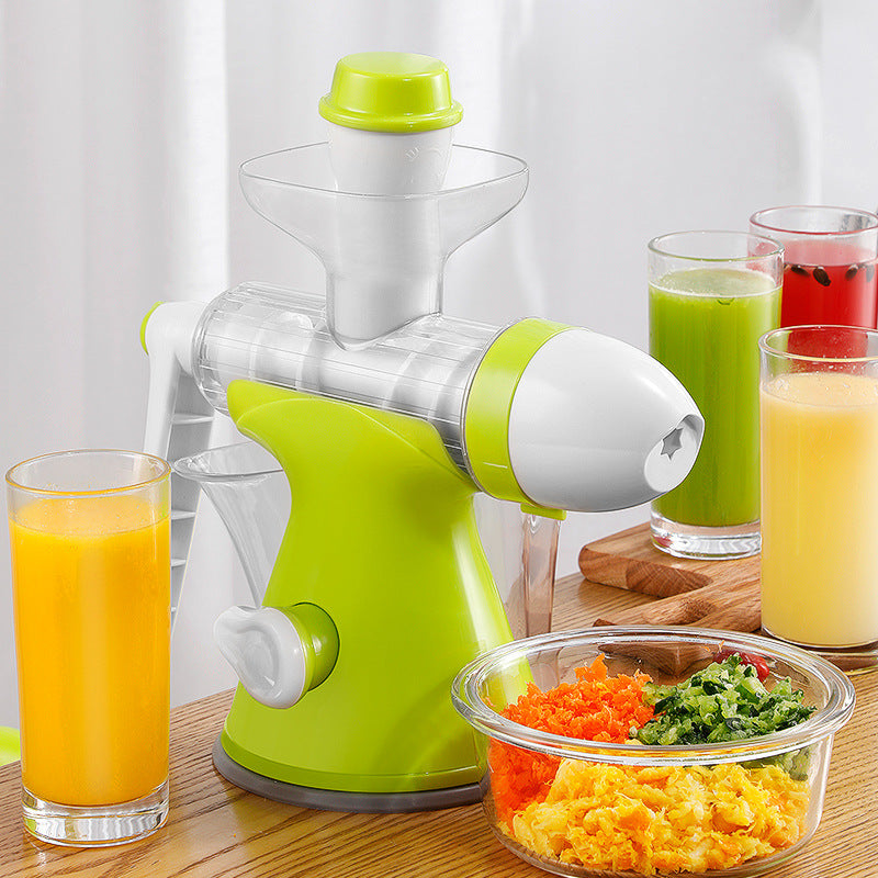 Manual Juicer, Small Household Juicer, Squeeze Lemon Orange Juice, Hand-Cranked Juice, Squeeze Deep-Fried Juice Artifact - Minihomy