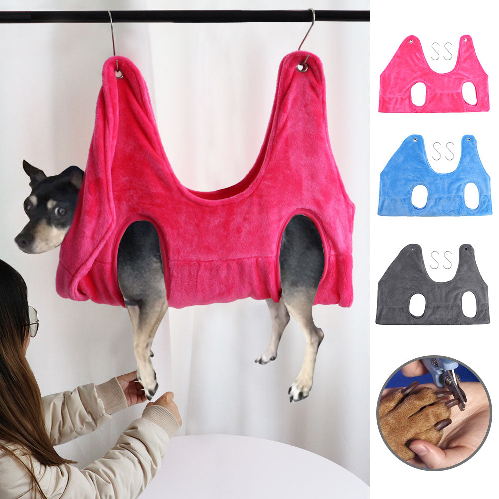 Convenient Pet Grooming Hammock Helper Restraint bag - Minihomy