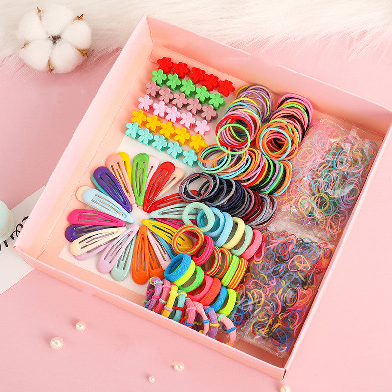 Simple Hairpin Head Rope Gift Box Set