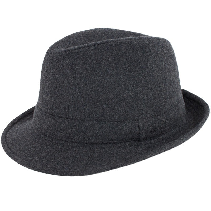 Autumn And Winter Men's Top Hat Woolen Hats - Minihomy