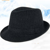 Autumn And Winter Men's Top Hat Woolen Hats - Minihomy