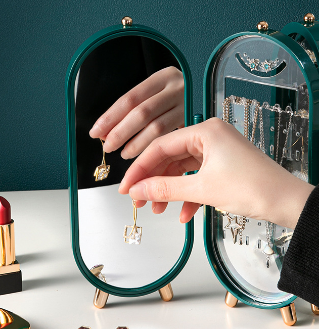 Light Luxury Desktop Jewelry Storage Box - Minihomy