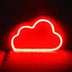 Clouds Neon Shape Night Light Decoration Wall Hanging - Minihomy