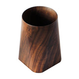 Solid Wood Pen Holder Black Walnut Whole Wood Stationery Pen Holder Tea Ceremony Accessories