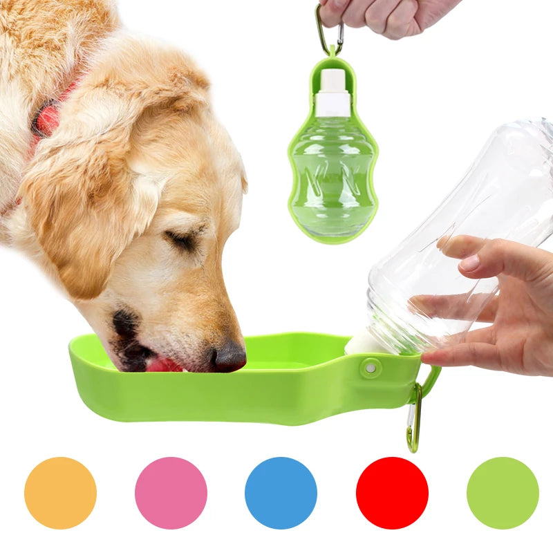 Portable Dog Drinking Kettle Teddy Drinker Water Feeder Cat Drinker - Minihomy