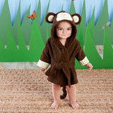 Cartoon Cute Animal Modeling Baby Bath Towels Baby Bathrobes Cotton Children's Bathrobes Baby Hooded - Minihomy