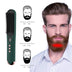 Beard Hair Straightener Brush Hot Comb Curling Iron - Minihomy