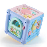 Baby Musical Box Toddler Funny Hand Drum Toy Baby Activity Cube Geometric Blocks - Minihomy