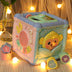 Baby Musical Box Toddler Funny Hand Drum Toy Baby Activity Cube Geometric Blocks - Minihomy