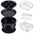 Air Fryer Accessories 7-piece Silicone Grill - Minihomy