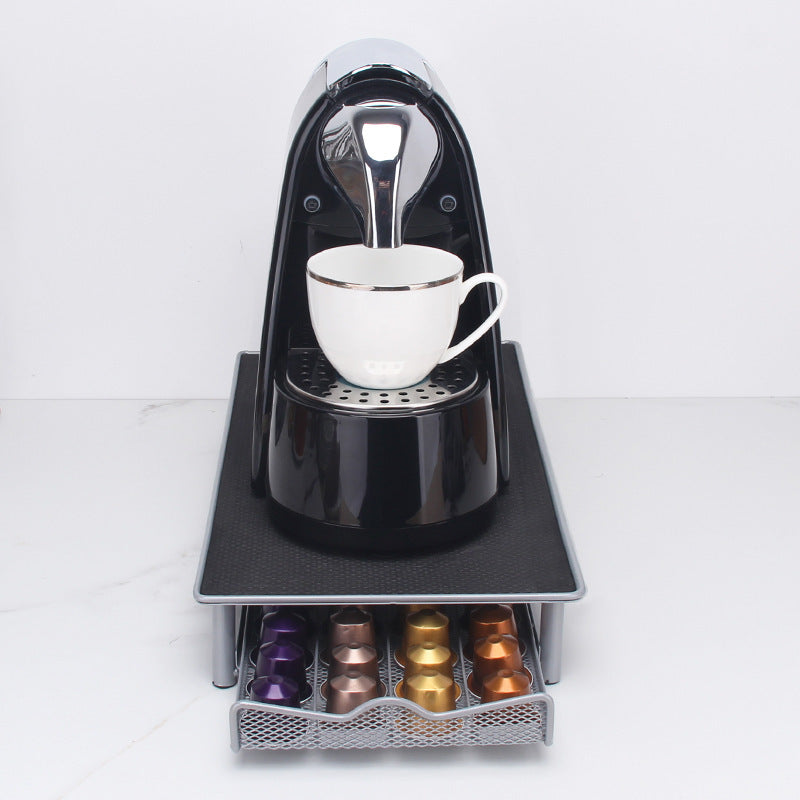 Coffee Capsule Drawer Organizer Storage Stand Holder - Minihomy