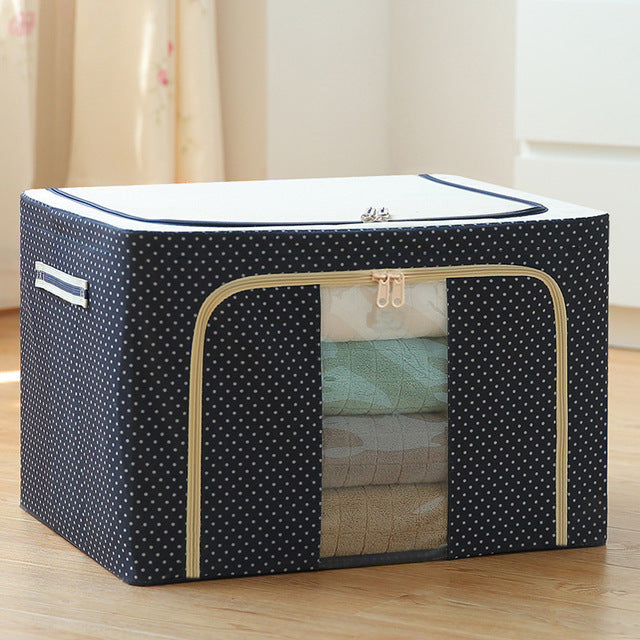 Oxford Cloth Folding Cloth Household Fabric Storage Box - Minihomy