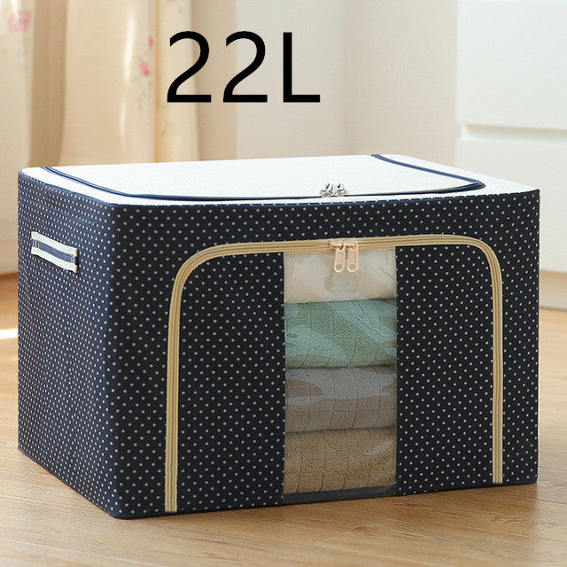 Oxford Cloth Folding Cloth Household Fabric Storage Box - Minihomy