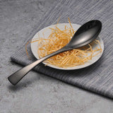 Cutlery Cutlery Stainless Steel Western Tableware Titanium Plated Black Gold - Minihomy