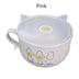 Portable Instant Noodle Bowl Lunch Box Dormitory Canteen Tableware Set - Minihomy