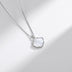 Fritillary Necklace Female Clavicle Chain Niche Design Silver Jewelry - Minihomy