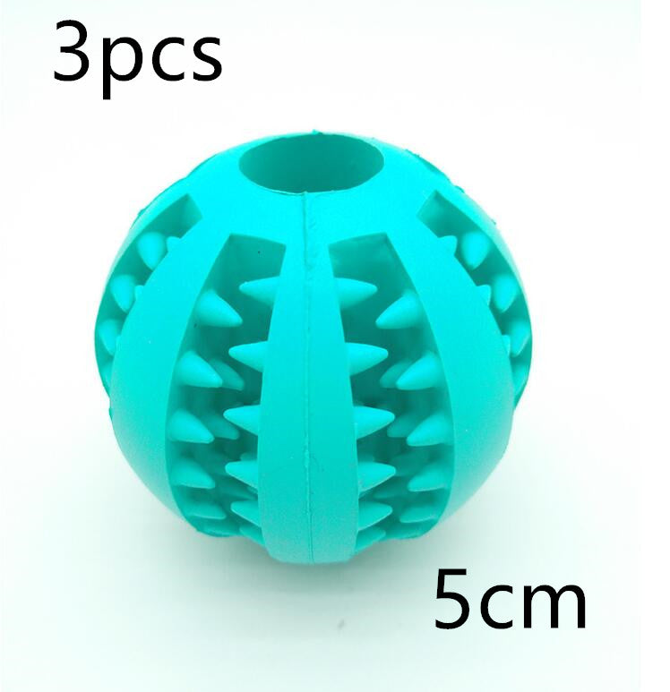 Pet Slow Feeder Dog Toy Cute Funny Rubber Dog Ball Toy - Minihomy