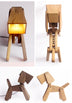 Creative Solid Wood Modern Minimalist Table Lamp LED Bedside Bedroom Decoration Dog Table Lamp - Minihomy