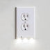 Durable Convenient Outlet Cover Duplex Wall Plate Led - Minihomy