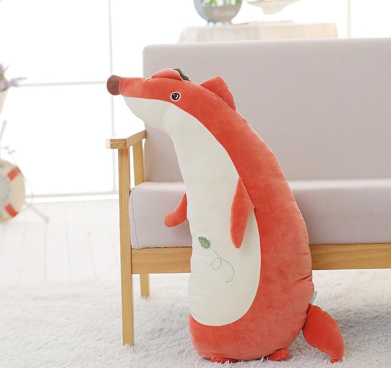 Mountchen Kids Room Decoration Animal Cushion Fox Bear Whale Pillow - Minihomy