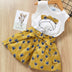 For Baby Girl Kids T-Shirt Shorts Suit - Minihomy