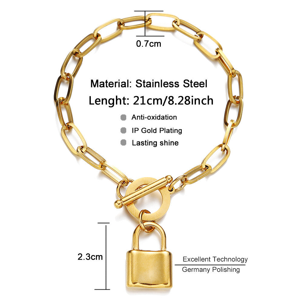 Padlock Pendant OT Clasp - Minihomy