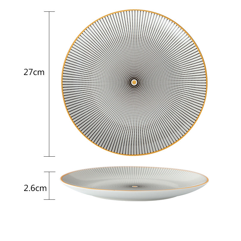 Nordic Style Home Breakfast Steak Plate - Minihomy