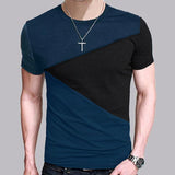 Round Neck Short-Sleeved T-Shirt Mens