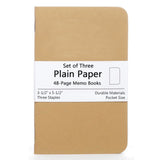 Notepad Leather Magazine Cover Travel Notebook Diary - Minihomy