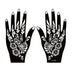 2 Sheets Hand Tattoo Henna Stencil Temporary - Minihomy