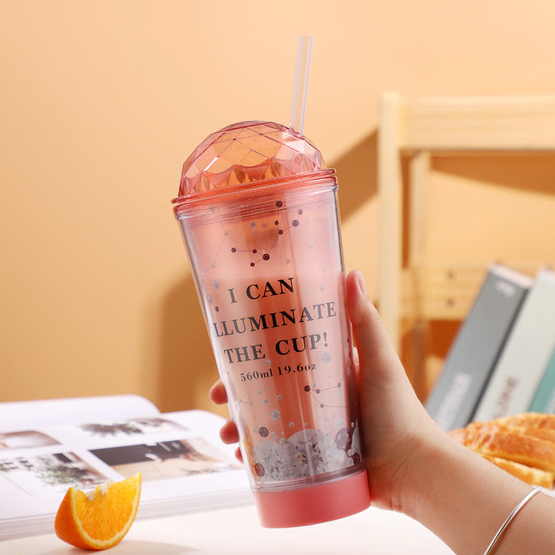 Luminous Creative Coffee Cup Plastic Cup - Minihomy