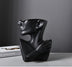 Modern Nordic Style Creative Portrait Vase Human Head Flower Vases Decorative Ornaments - Minihomy