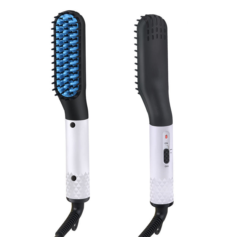 Multifunctional Hair Straightener Hair Comb Brush Men Beard Straightener - Minihomy