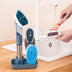 Multifunctional Dish Brush Household Kitchen Oily Sponge Long Handle Cleaning Brush - Minihomy