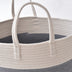 Cotton Rope Laundry Storage Basket - Minihomy