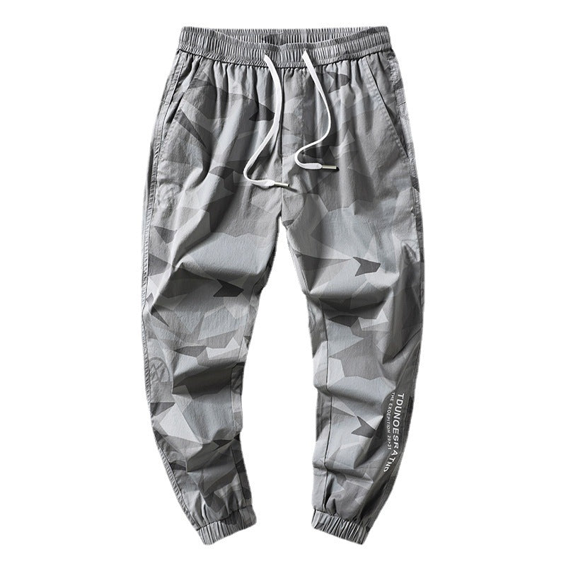 Camouflage Overalls Men's Trendy Brand Loose-fitting Casual Pants - Minihomy