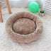 Pet Winter Deep Sleep Warm Round Nest Thick Plush Cat Nest - Minihomy