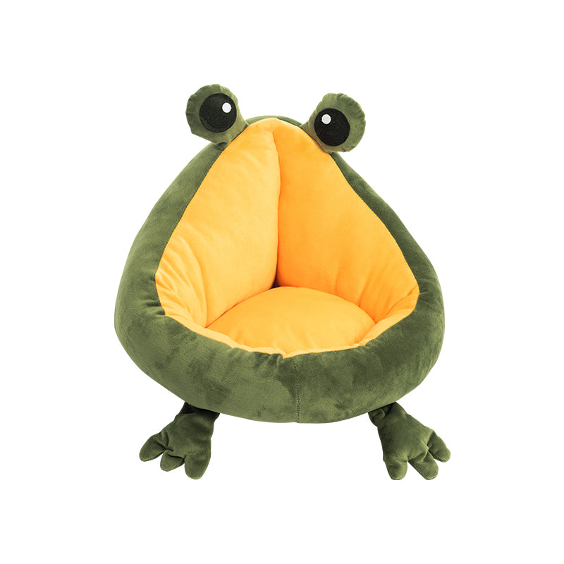 Frog Nest Winter Warm Semi-Enclosed Pet Bed Cat Bed - Minihomy