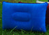 Outdoor Pvc Pillows Travel Camping Thick Flocking Rectangular Inflatable Pillows Nap - Minihomy