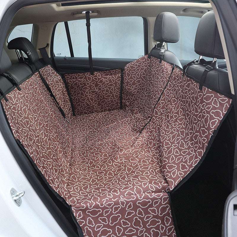 Dog Car Mats, Dog Mats, Golden Retriever Pet Dog Cushions, Rear Car Mats, Waterproof And Dirt-Resistant Car Pet Seat Covers - Minihomy