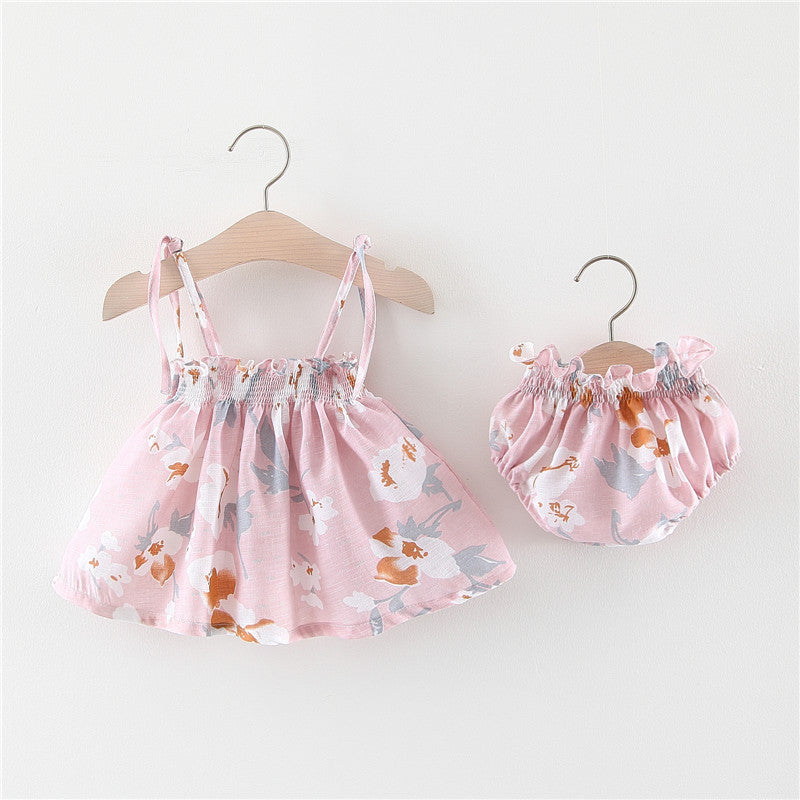 Baby Summer Princess Dress Baby Skirt Girl Dress Suit - Minihomy